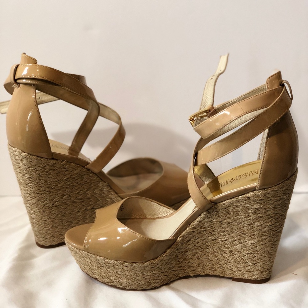 Michael Kors, patent-leather, espadrilles